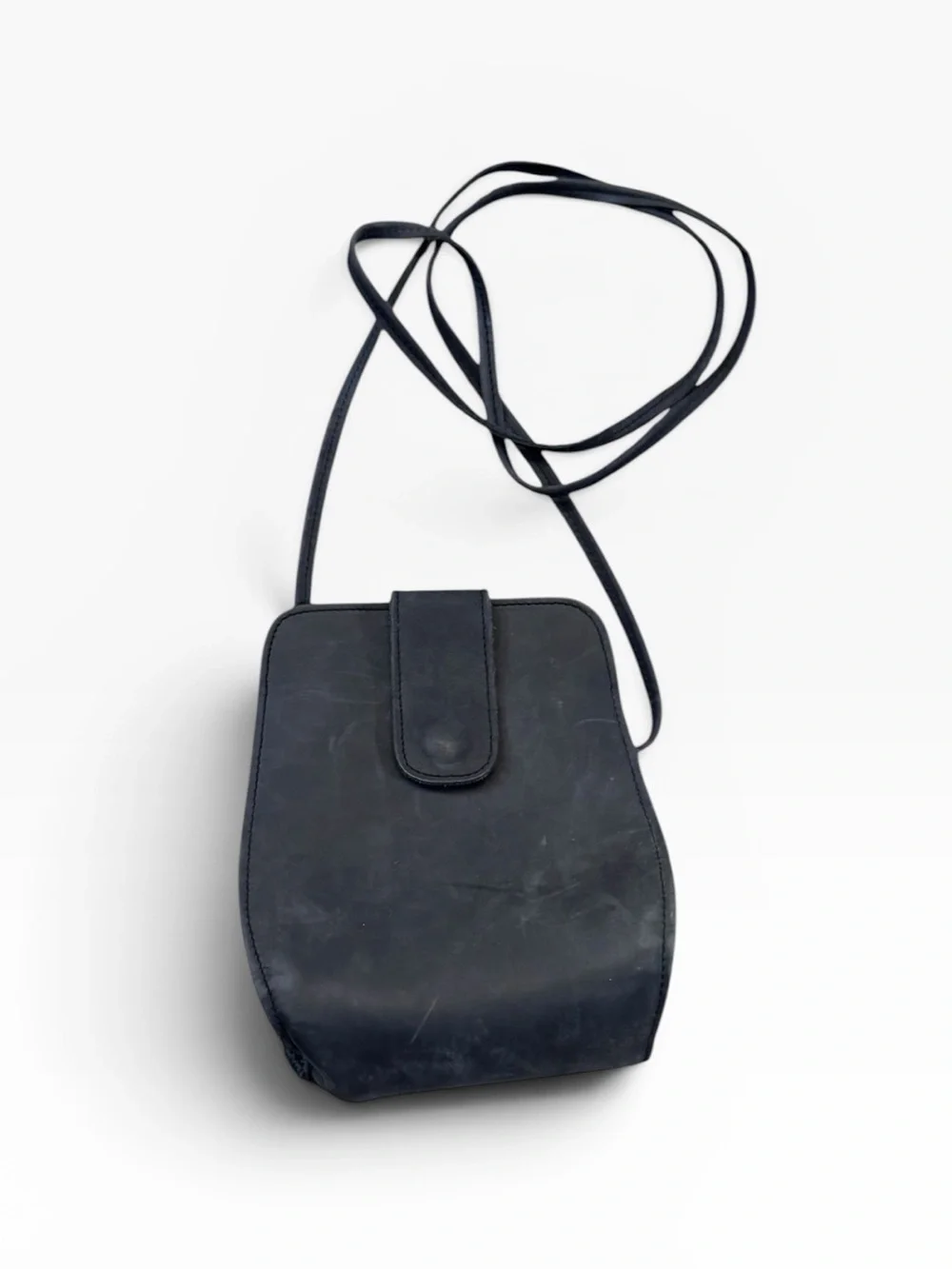 Fabian Vintage Leather Crossbody Purse